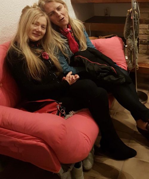 met Renia bij Alicia  in Amstelveen