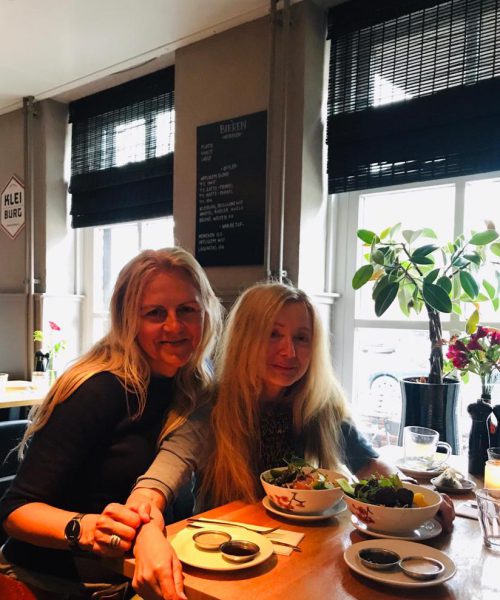 met Renia in Bambola te Amsterdam