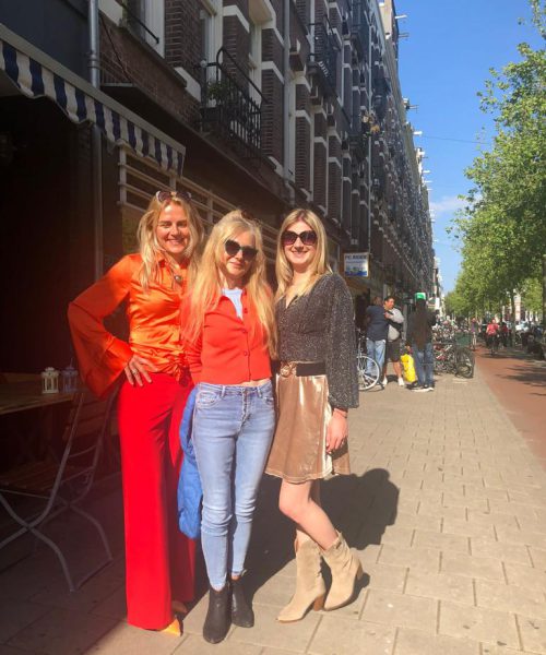 met Renia en Karolina Amsterdam