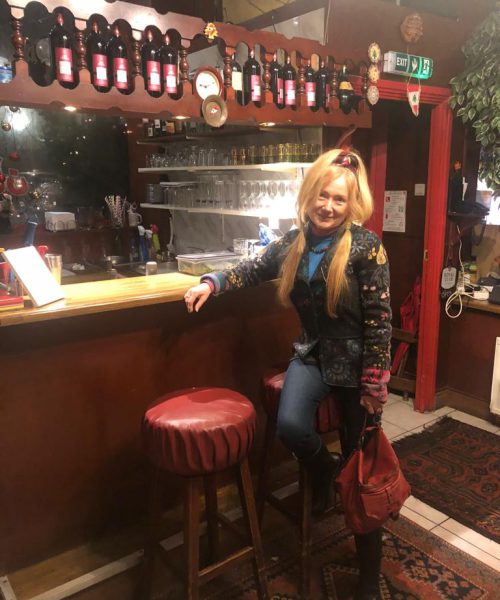 met Renia  en Karolina  in Artist restaurant Amsterdam